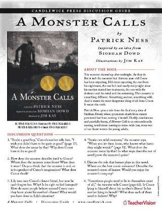A Monster Calls Book Discussion and Reading Guide