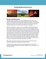 Exploding Mountains Background Information Cover Image