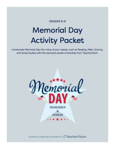 Memorial Day Activity Packet