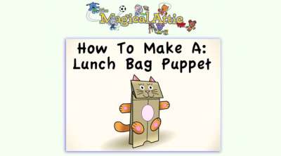 Early Learning Create-Along Video: How to Make a Lunch Bag Puppet