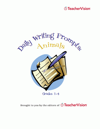 Daily Writing Prompts Printable Book: Animals (1-4)