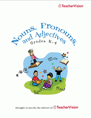 Nouns, Pronouns, & Adjectives Printable Book (Grades K-4)