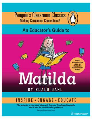 Matilda by Roald Dahl Common Core Reading Guide