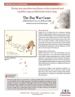 The Day War Came by Nicola Davies