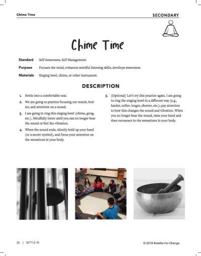 A listening activity that supports students to listen actively