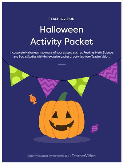 halloween activities packet for teachers
