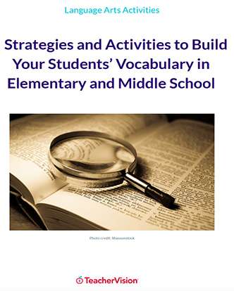 Vocabulary-Building Activities Packet for Elementary and Middle School