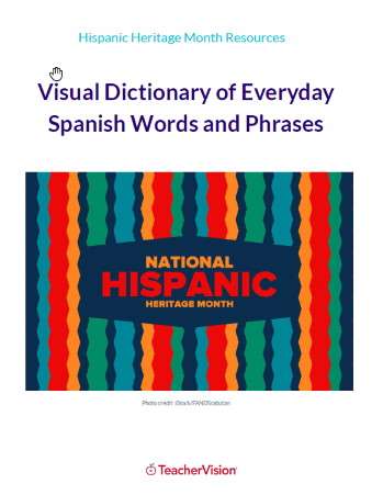 Visual Dictionary of Everyday Spanish Words and Phrases