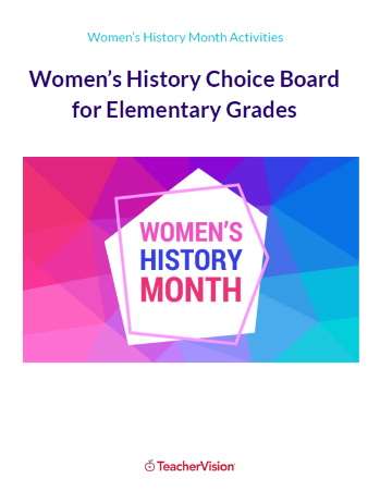 how to celebrate women's history month - activities for elementary students