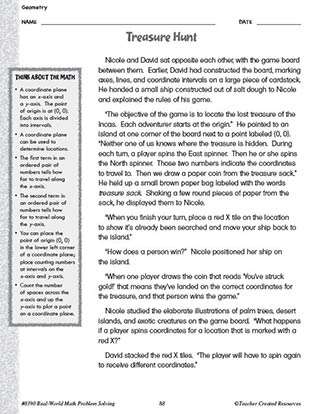 Geometry Math Worksheet and Answer Key Grade 4-6