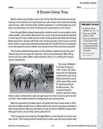 The Number System Math Worksheet and Answer Key Grade 5-7