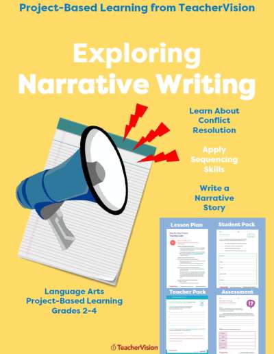 Exploring Narrative Writing Project-Based Learning Unit from TeacherVision