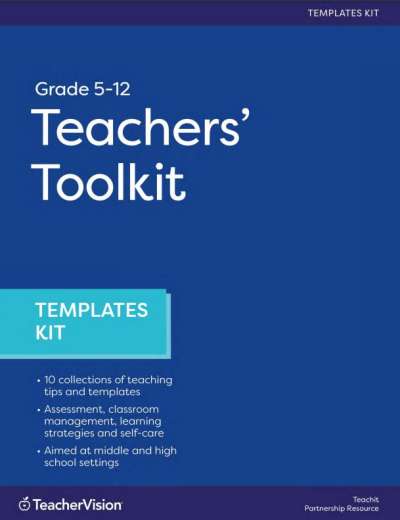 Teacher's Toolkit Templates for Classroom Management