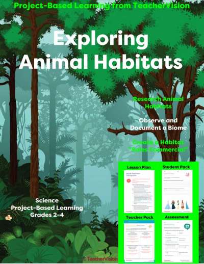 Exploring Animal Habitats: Project-Based Learning Unit from TeacherVision