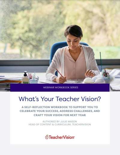 What's Your Teacher Vision - Reflection Workbook for Teachers
