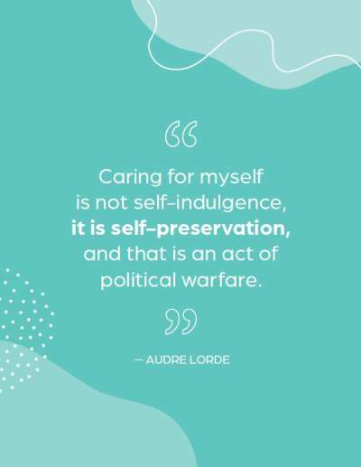Audre Lorde Quote - Printable Poster