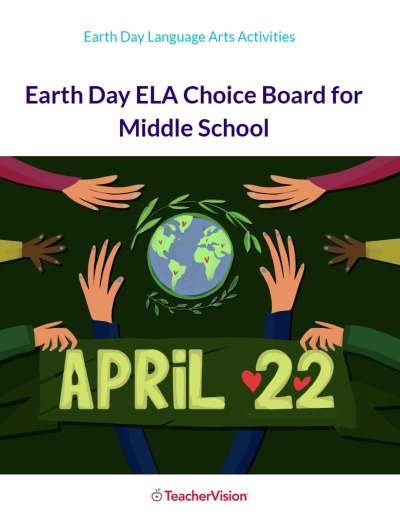 Earth Day Choice Board
