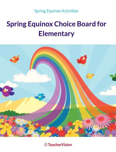Spring Equinox Choice Board