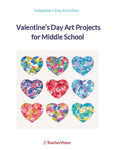 10 Valentine's Day art projects for middle school students