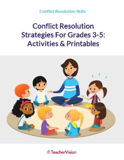 Conflict resolution strategies for grades 3 to 5