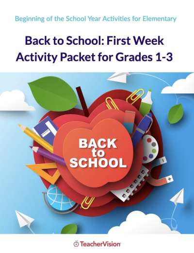 Back to School Packet