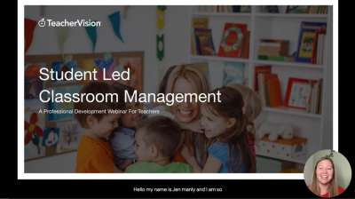 TeacherVision Webinar: Student Led Classroom Management