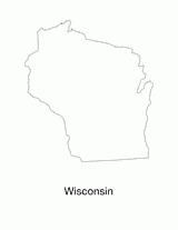 Wisconsin State Map