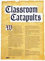 Classroom Catapults