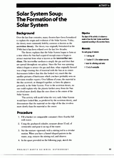 Solar System Soup -- Student Guide