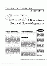 A Bonus from Electrical Flow -- Magnetism Teacher's Guide