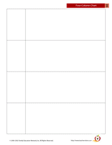 Four Column Chart Graphic Organizer