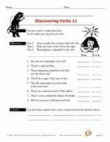 Discovering Verbs 11