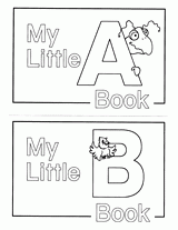 My Little Letter Book -- A and B