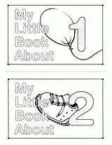 My Little Number Book -- 1 and 2