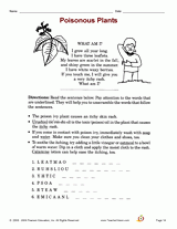 Poisonous Plants (Grade 3)