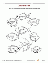 Color the Fish
