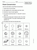 Science Fun: Planet Concentration