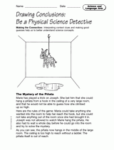 Science and Language Arts: Be a Physical Science Detective