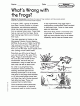 Science, Technology, and Society: What's Wrong with Frogs?