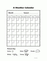 A Weather Calendar