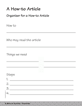 Writing a How-to Article (Gr. 2)