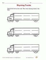 Rhyming Trucks