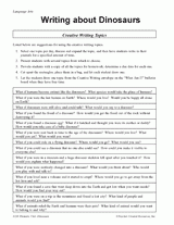 All About Fossils Printable (2nd - 3rd Grade) - TeacherVision