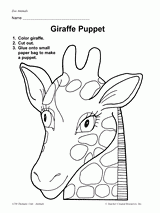 Giraffe Puppet