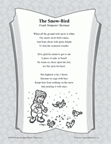 The Snow-Bird Poetry Pack: Main Idea Identification