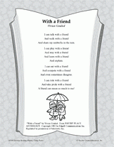 With a Friend Poetry Pack
