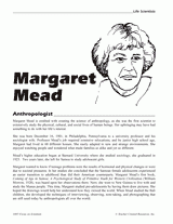 Margaret Mead, Anthropologist