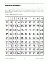 Square Numbers (Grades 4-8)