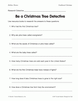 Be a Christmas Tree Detective
