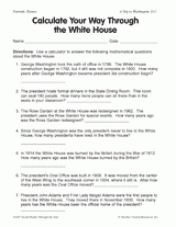 Calculate Your Way Through the White House